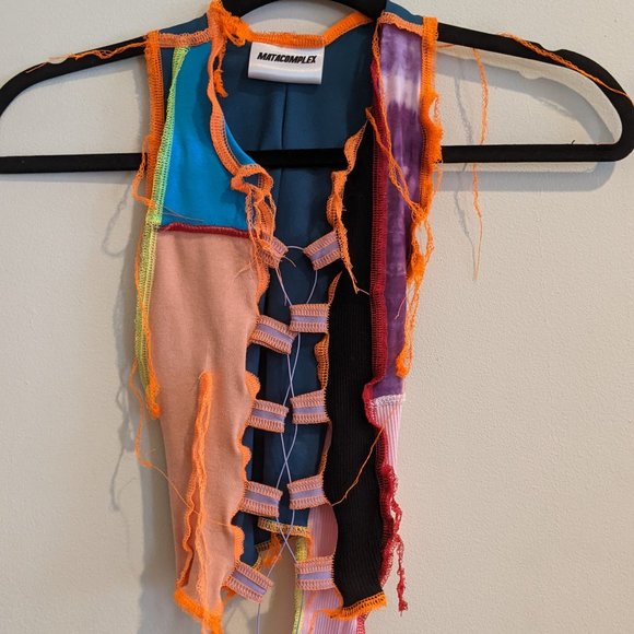 Matacomplex Lace Up Ciara Crop Top - Picture 2 of 3